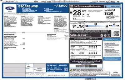 2026 Ford Escape Active
