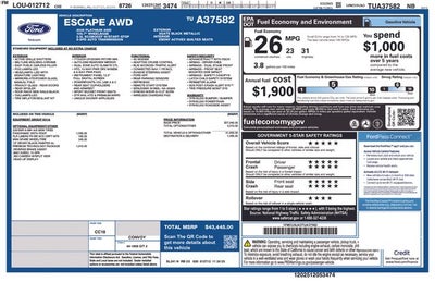 2026 Ford Escape Platinum