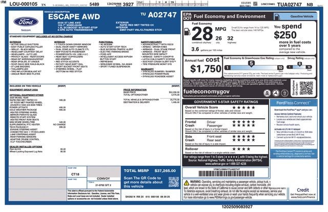 2026 Ford Escape ST-Line