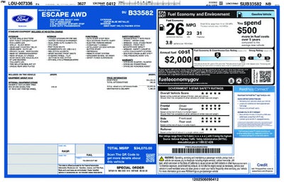 2025 Ford Escape ST-Line Select