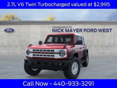 2026 Ford Bronco Heritage Edition In-Transit