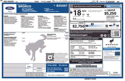 2026 Ford Bronco Base In-Transit