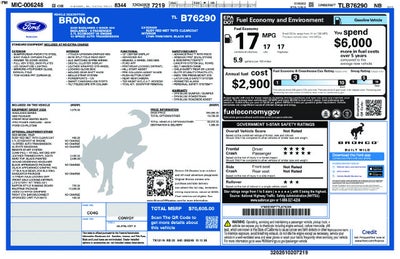 2026 Ford Bronco Badlands In-Transit