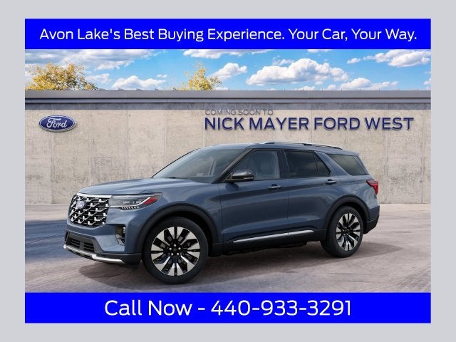 2027 Ford Explorer Platinum In-Transit