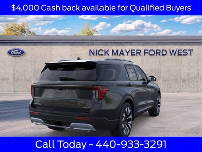 2026 Ford Explorer Platinum
