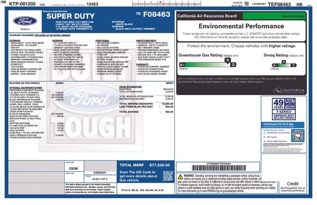 2026 Ford F-250SD Lariat In-Transit