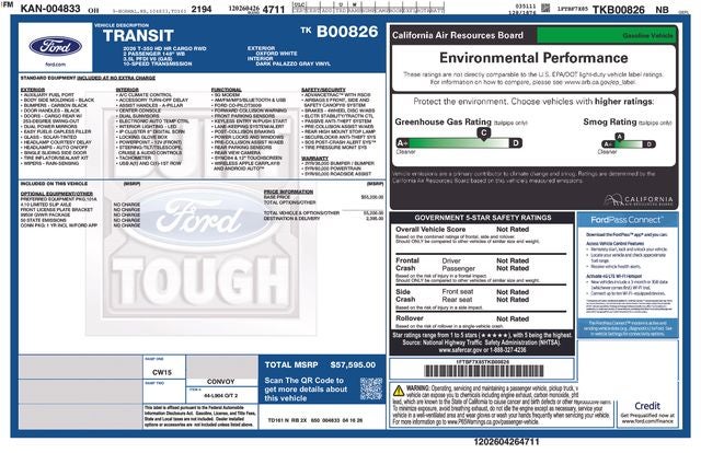 2026 Ford Transit-350 Base In-Transit