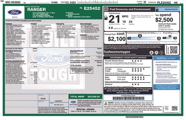 2023 Ford Ranger XLT