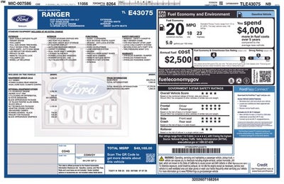 2026 Ford Ranger XLT In-Transit