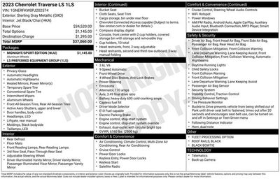 2023 Chevrolet Traverse LS