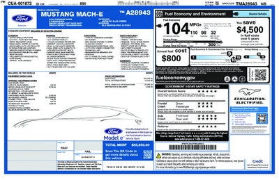 2026 Ford Mustang Mach-E Premium In-Transit