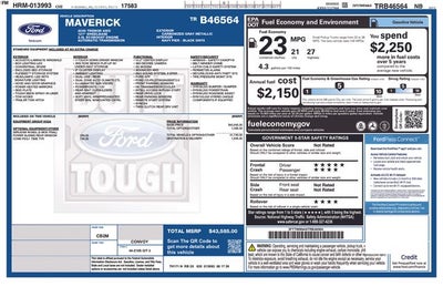 2026 Ford Maverick Tremor In-Transit