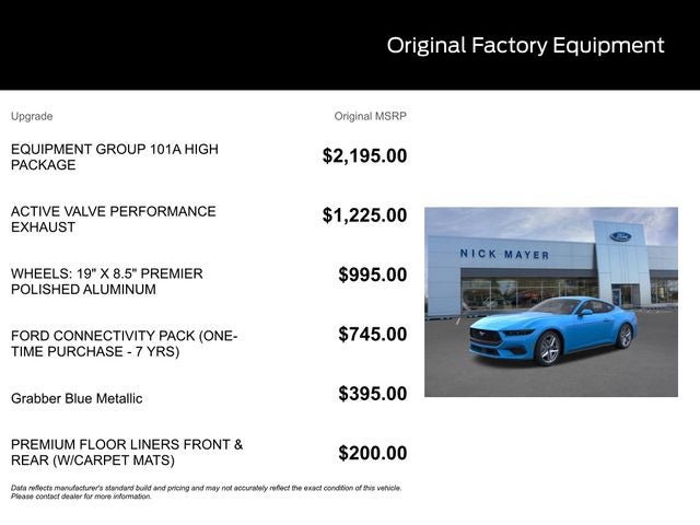 2026 Ford Mustang EcoBoost