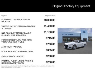 2026 Ford Mustang EcoBoost Premium