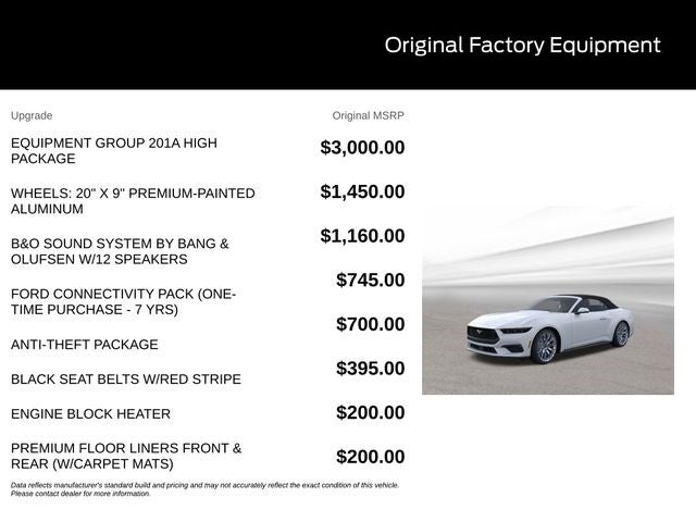2026 Ford Mustang EcoBoost Premium