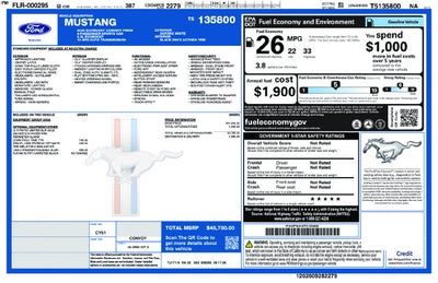 2026 Ford Mustang EcoBoost Premium