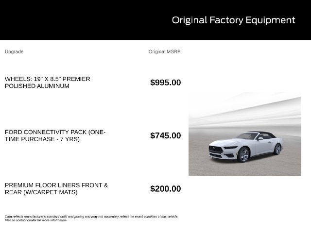 2026 Ford Mustang EcoBoost Premium