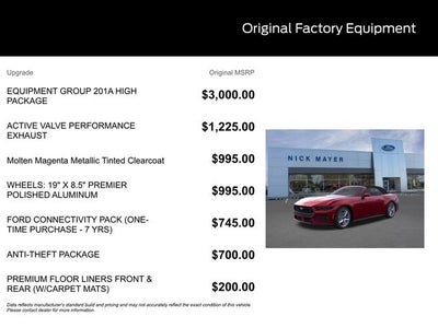 2026 Ford Mustang EcoBoost Premium