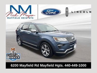 2018 Ford Explorer Platinum
