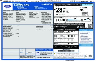 2023 Ford Escape Active