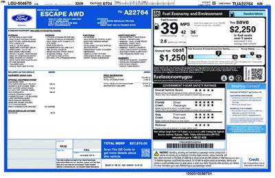 2026 Ford Escape Hybrid ST-Line Select