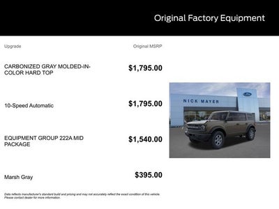 2026 Ford Bronco Big Bend