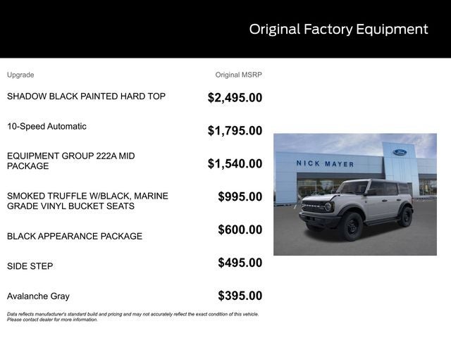 2026 Ford Bronco Big Bend