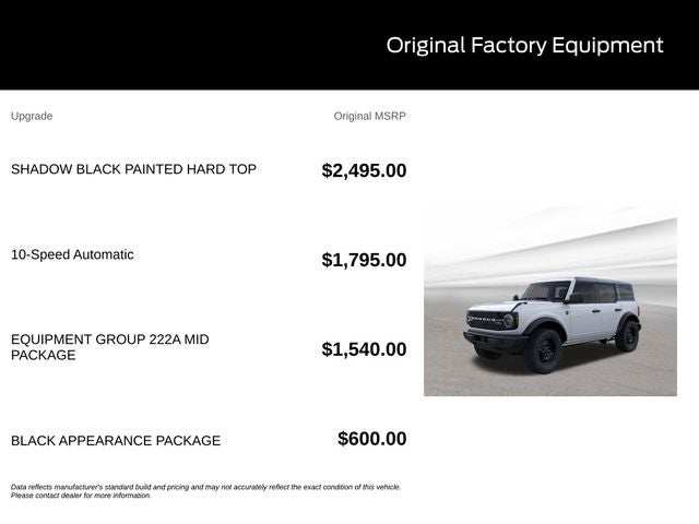 2026 Ford Bronco Big Bend