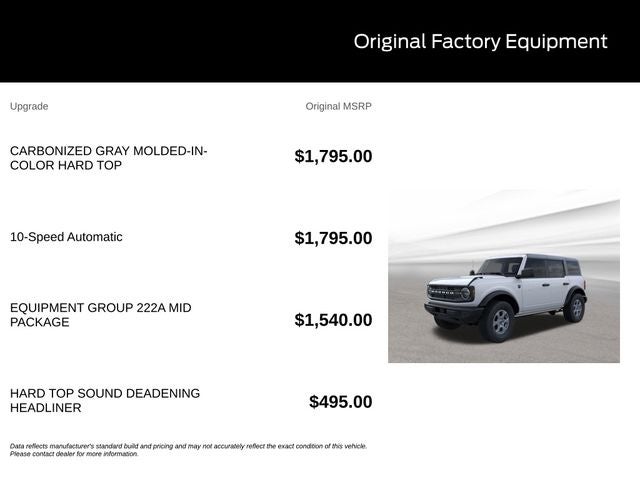 2026 Ford Bronco Big Bend