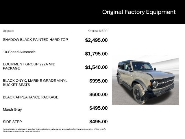 2026 Ford Bronco Big Bend