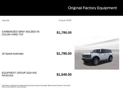 2026 Ford Bronco Big Bend