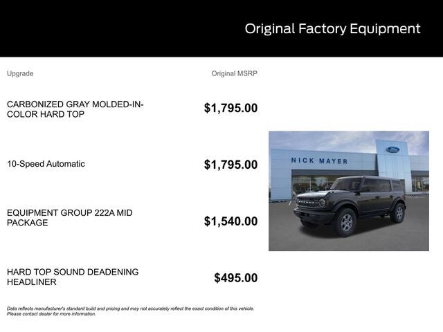 2026 Ford Bronco Big Bend