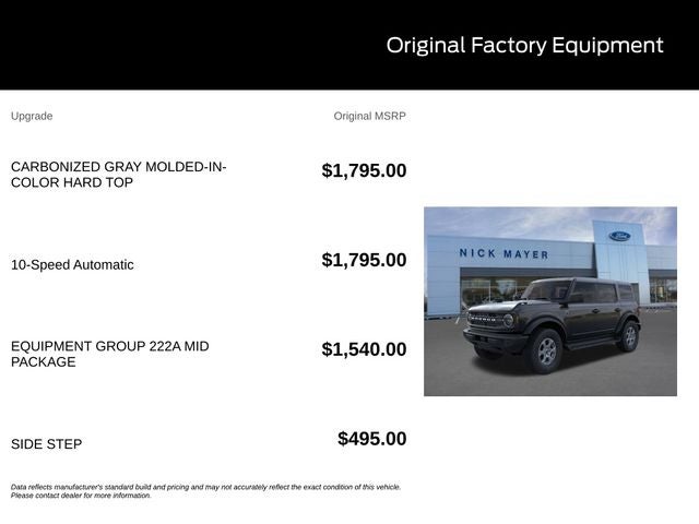 2026 Ford Bronco Big Bend