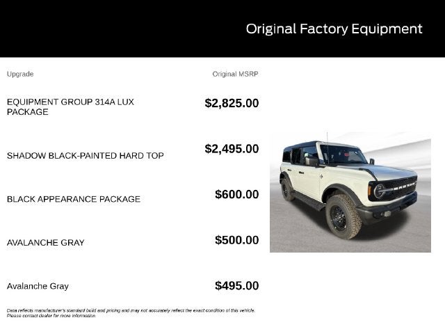 2026 Ford Bronco Outer Banks