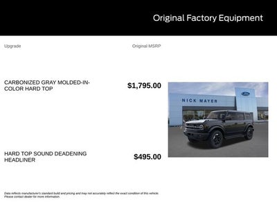 2026 Ford Bronco Outer Banks