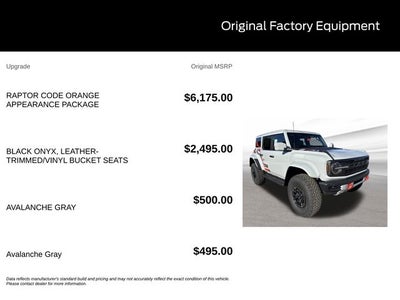 2026 Ford Bronco Raptor
