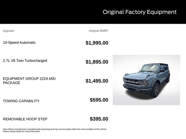 2023 Ford Bronco Big Bend