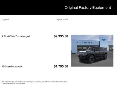 2026 Ford Bronco Badlands