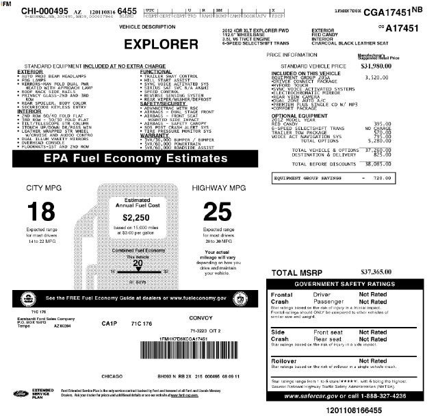 2012 Ford Explorer XLT