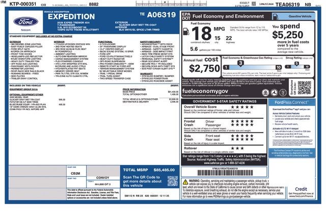 2026 Ford Expedition Tremor