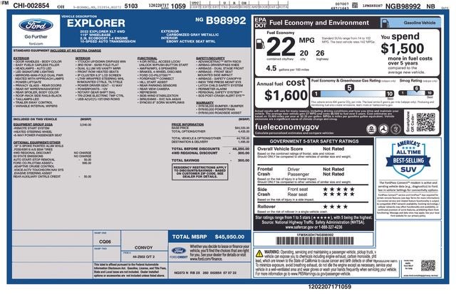 2022 Ford Explorer XLT