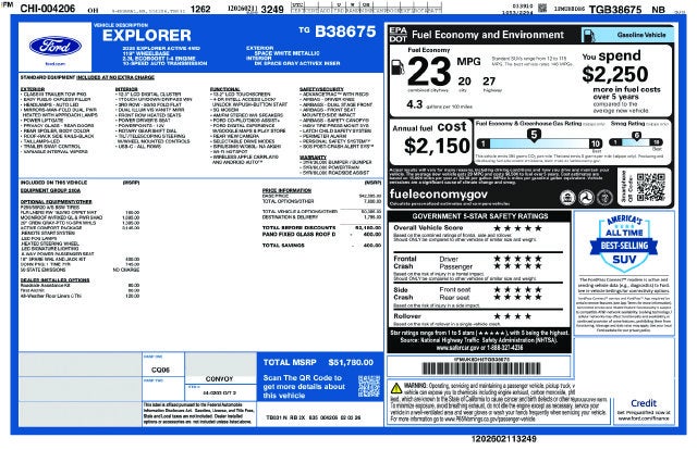 2026 Ford Explorer Active