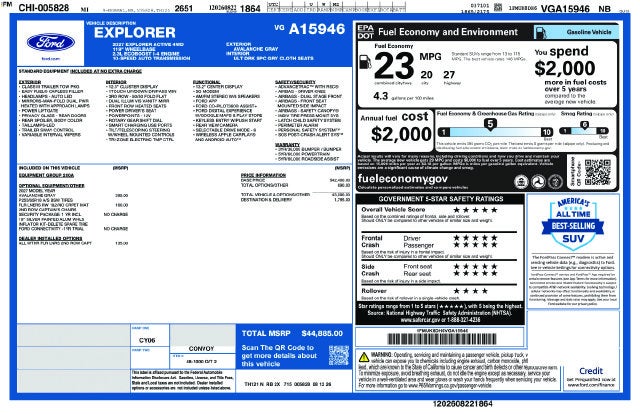 2027 Ford Explorer Active