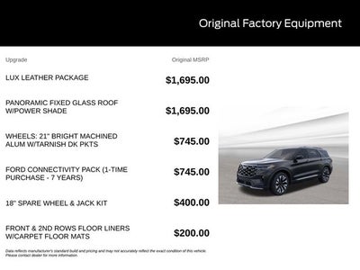 2026 Ford Explorer Platinum