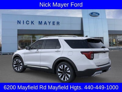 2026 Ford Explorer Platinum