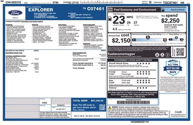 2026 Ford Explorer ST-Line
