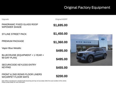 2026 Ford Explorer ST-Line