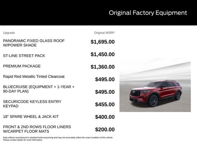 2026 Ford Explorer ST-Line