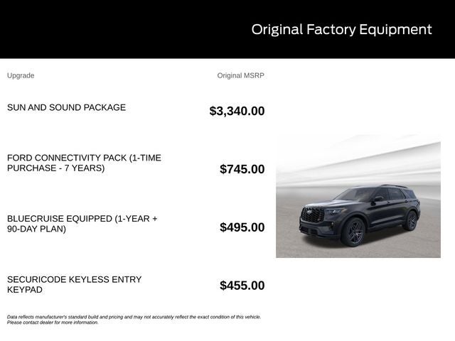 2026 Ford Explorer ST