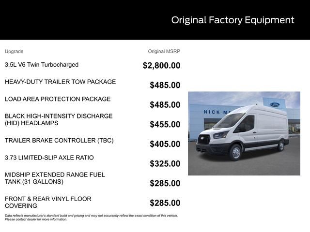 2026 Ford Transit-250 Base